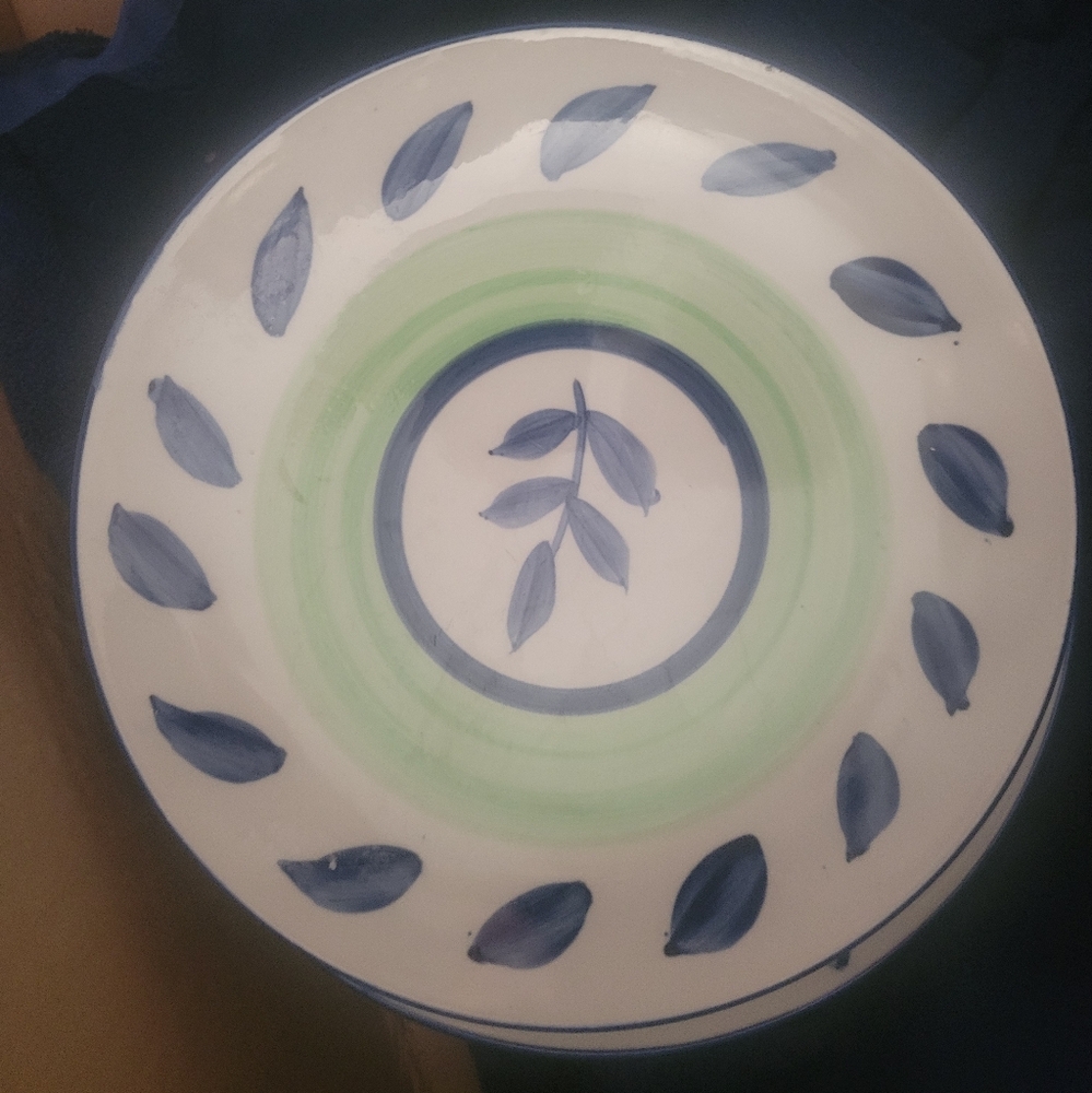 Autumn Blue Dish Set